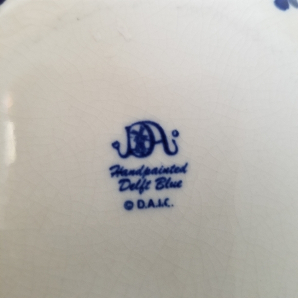 Delft Dutch | Vintage Wall Mount Zout "Salt" Cellar Box - Picture 5 of 7